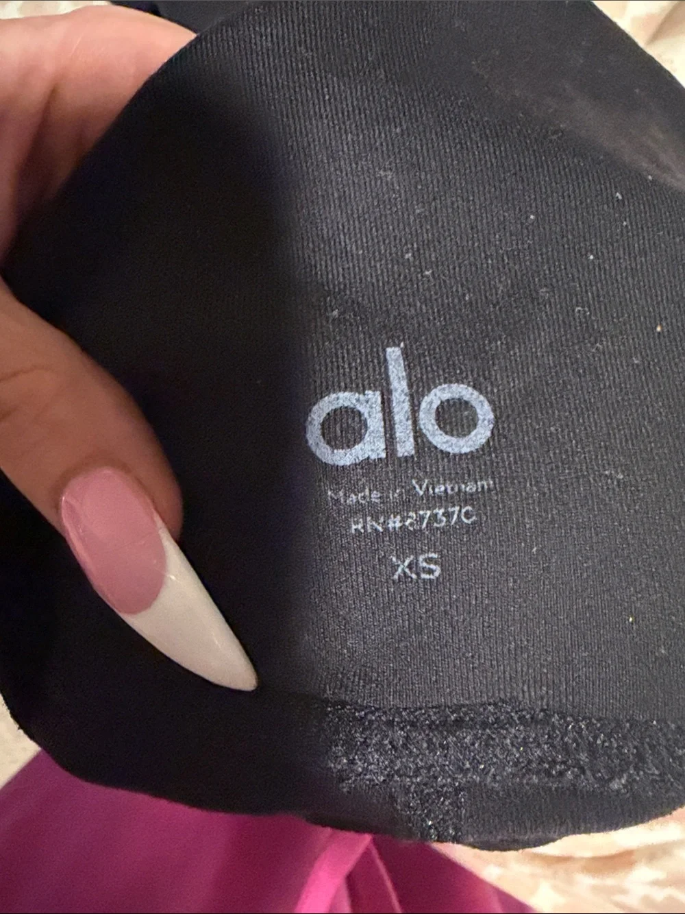 ALO Yoga Black High-Waist Moto Panel Jeggings